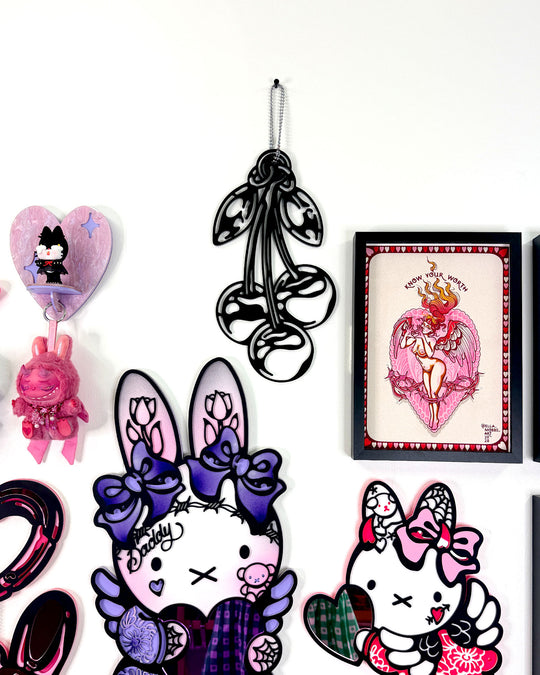 Cherry Chrome Trinket