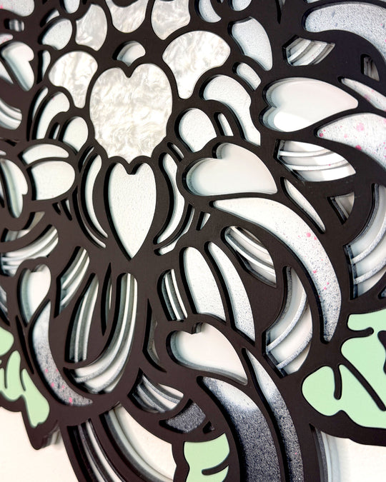 Chrysanthemum 30cm/11.8" (Painted 