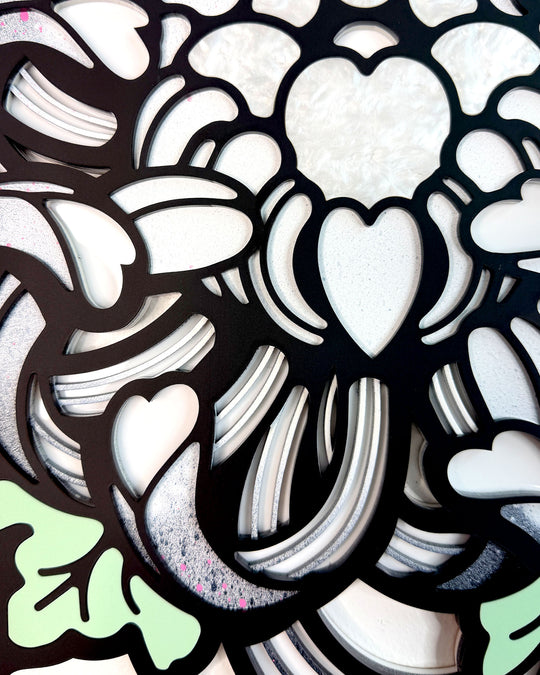 Chrysanthemum 30cm/11.8" (Painted 