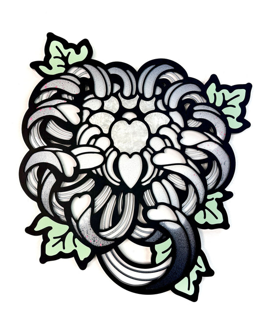 Chrysanthemum 30cm/11.8" (Painted 