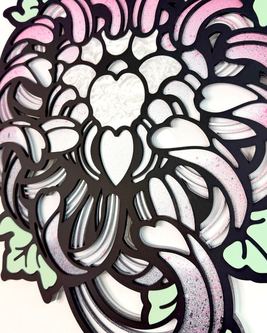 Chrysanthemum 30cm/11.8" (Painted 