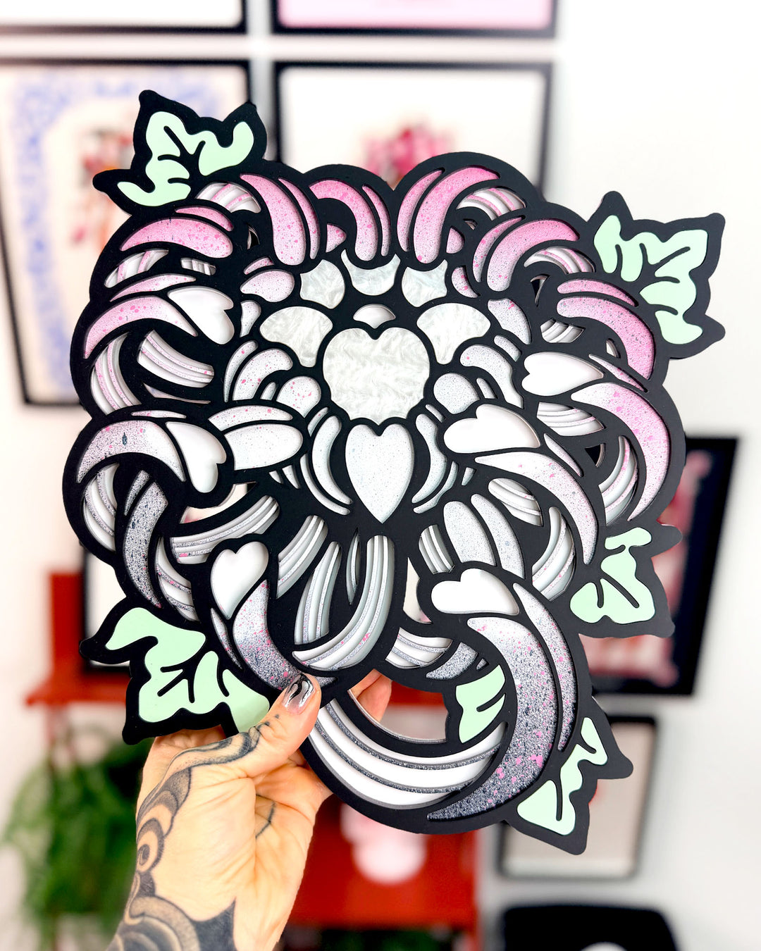Chrysanthemum 30cm/11.8" (Painted 