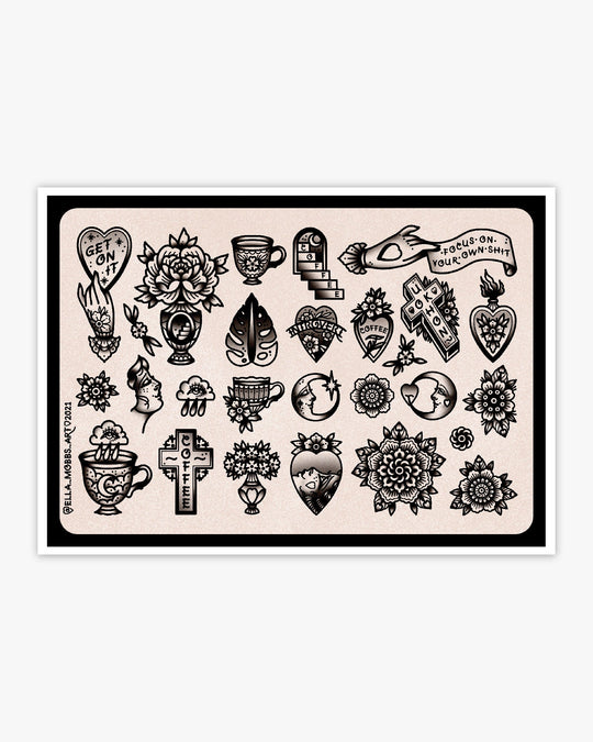 Coffee and Focus Print - Ella Mobbs