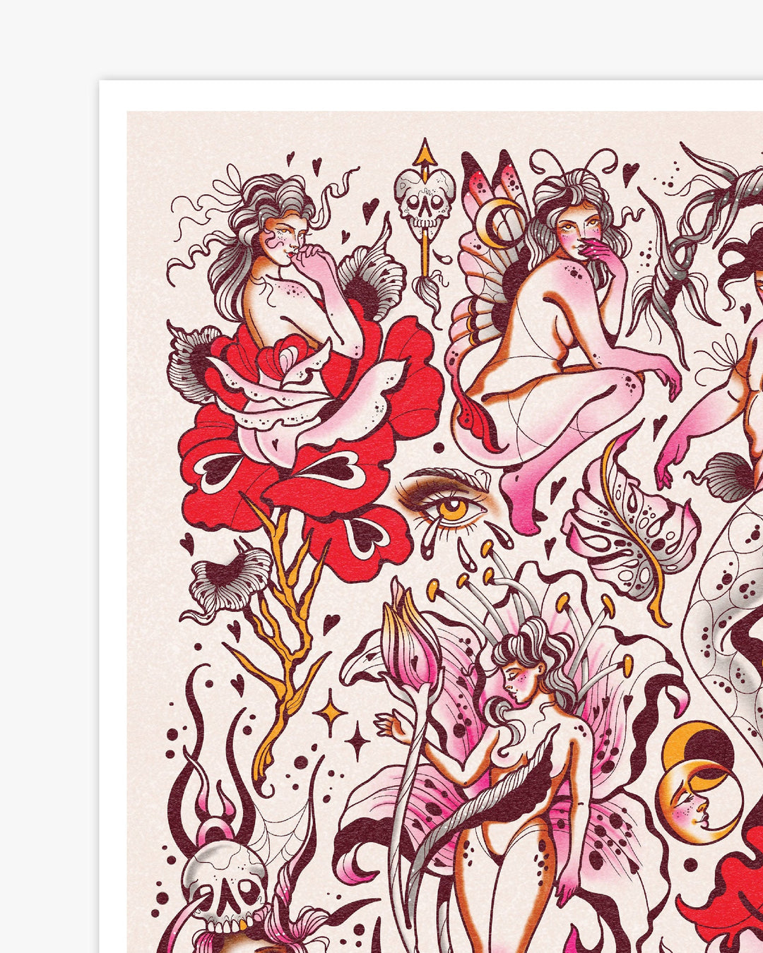 Creatures Print - Ella Mobbs