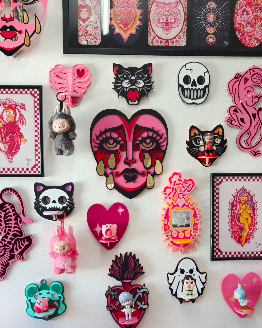Crying Heart Wall Hanging