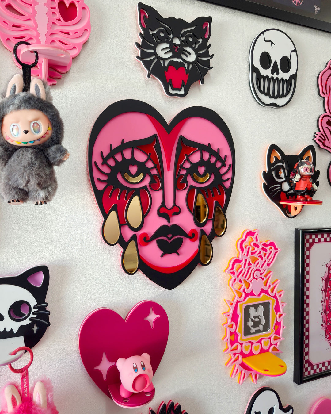 Crying Heart Wall Hanging