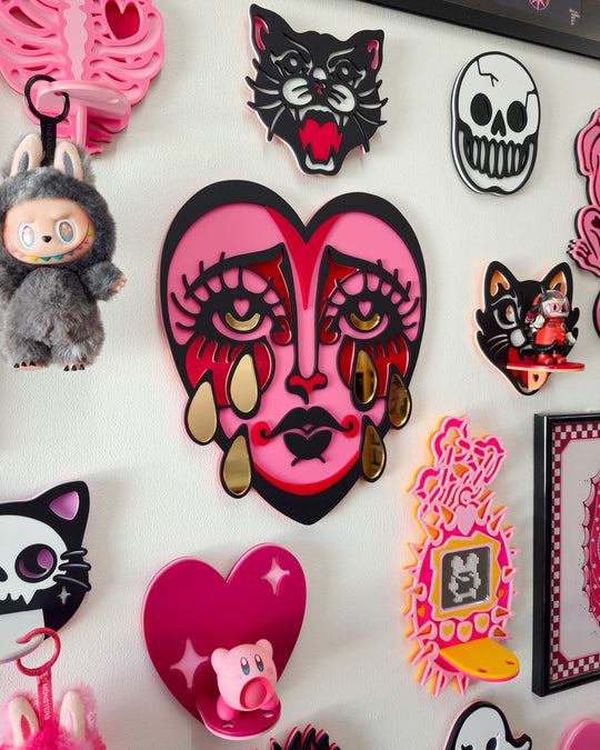 Crying Heart Wall Hanging