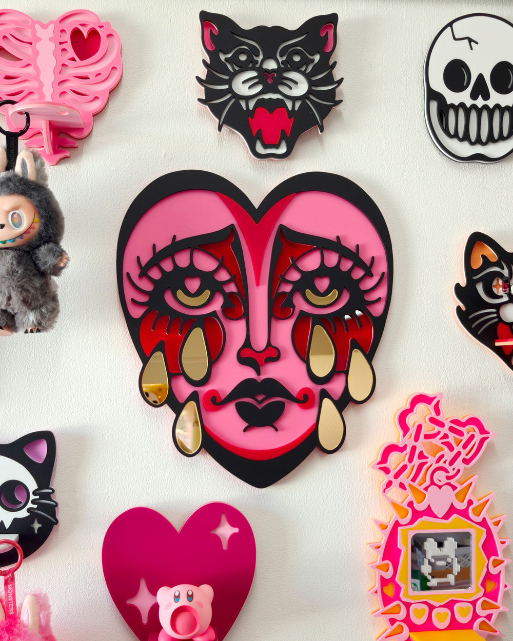 Crying Heart Wall Hanging