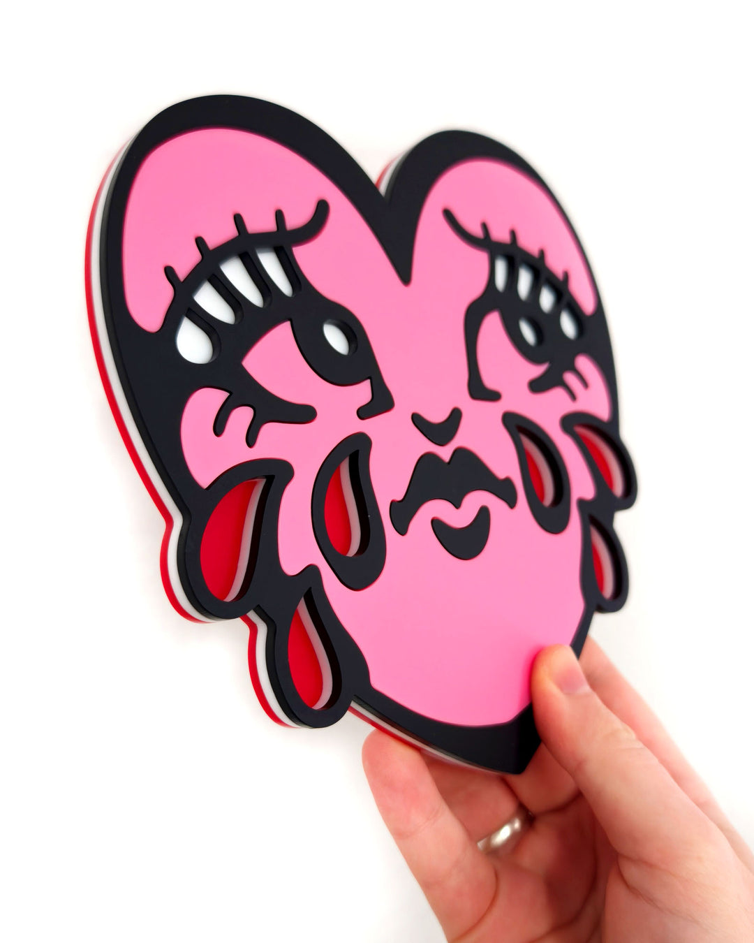 Crying Heart - Wall Hanging - Mini