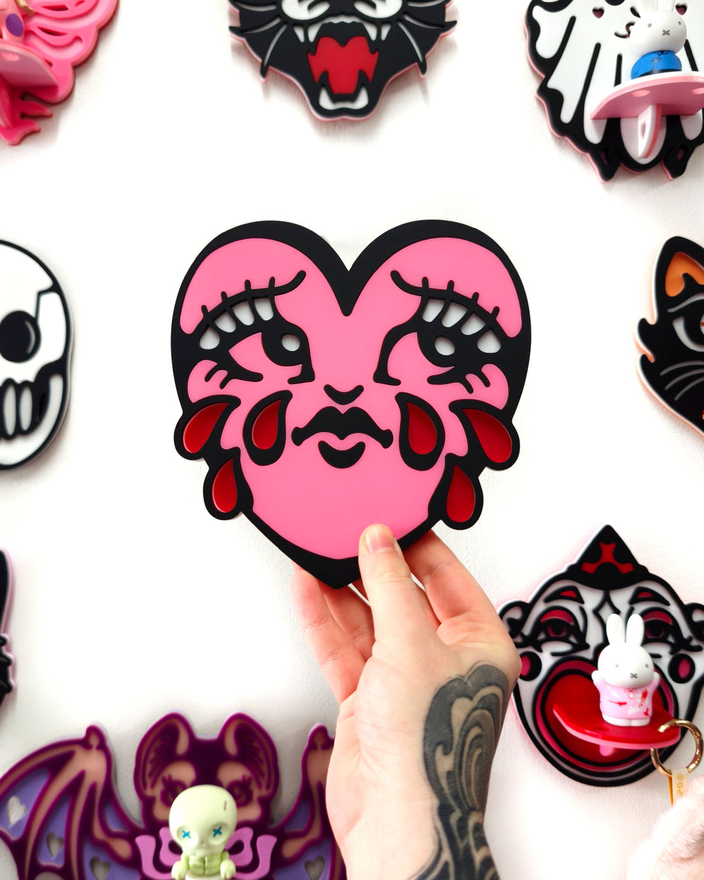 Crying Heart - Wall Hanging - Mini