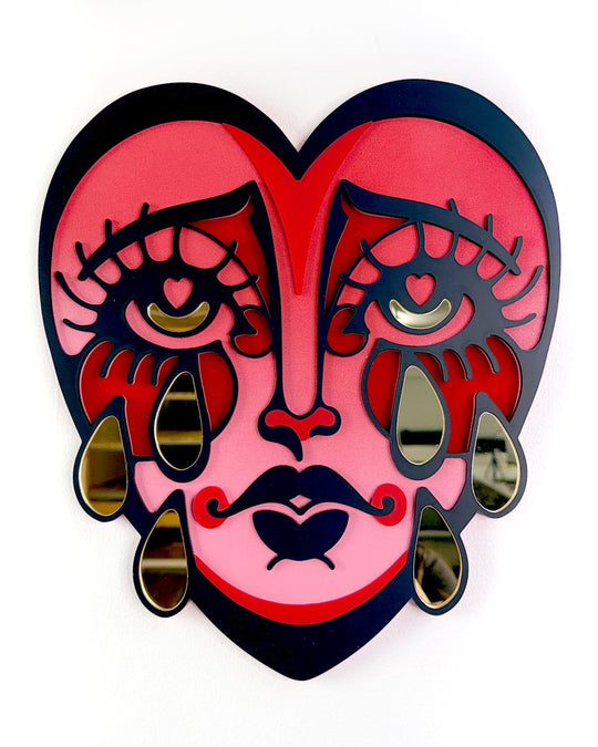 Crying Heart 30cm/11.8"