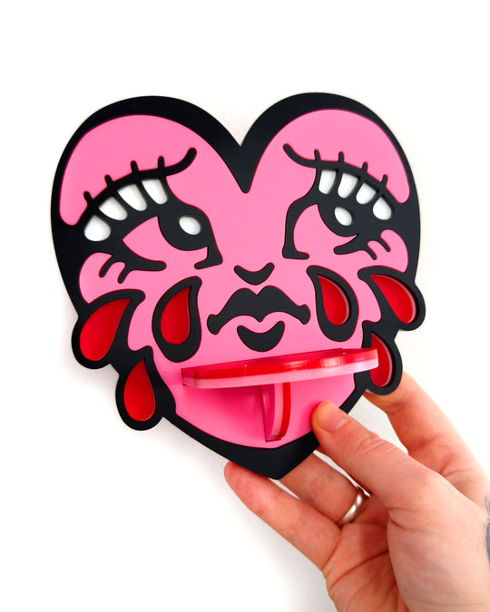Crying Heart Shelf