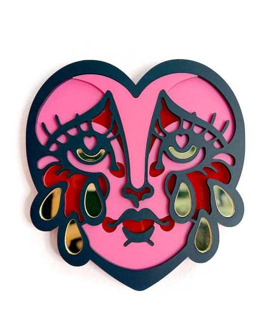 Crying Heart 15cm/5.9"