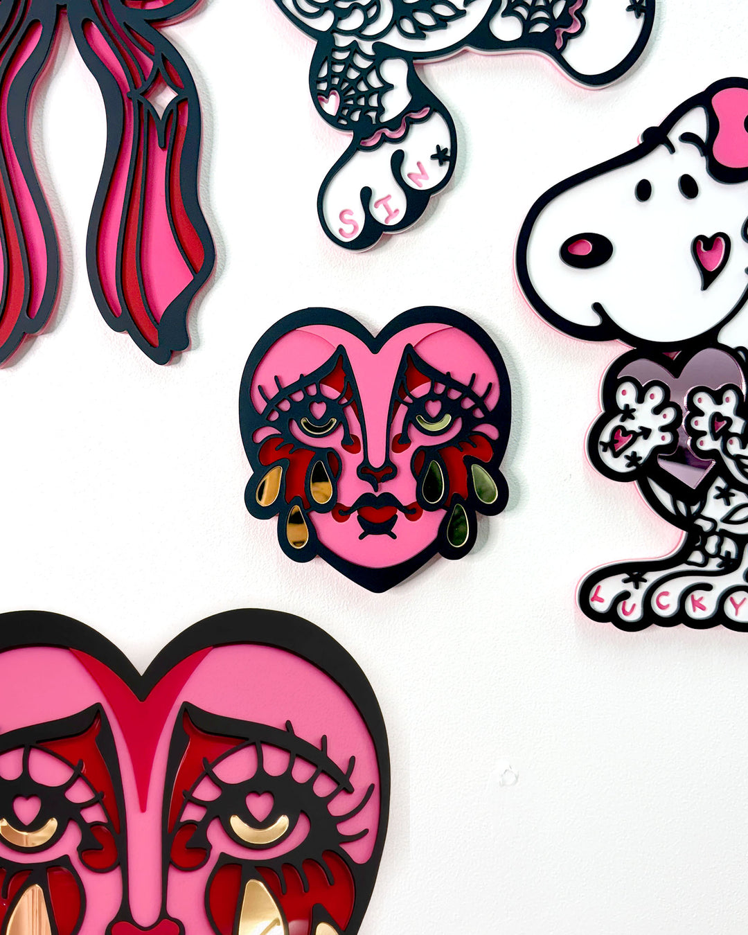 Crying Heart 15cm/5.9"