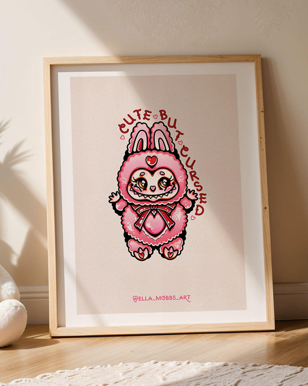 Cute but Cursed Print