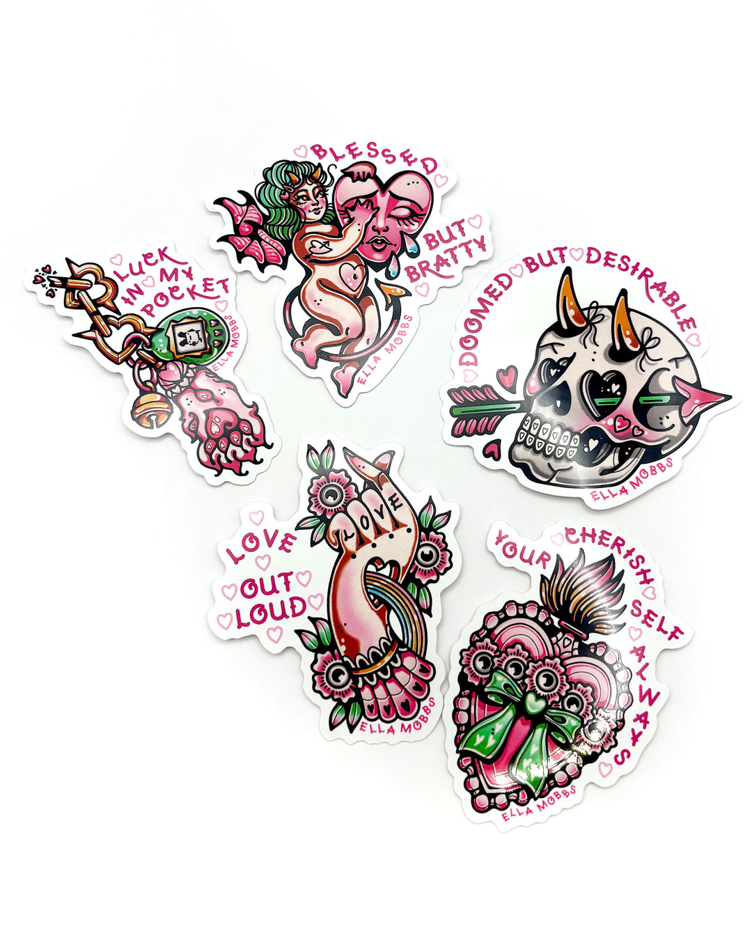 Hot Girl Healing Sticker Pack