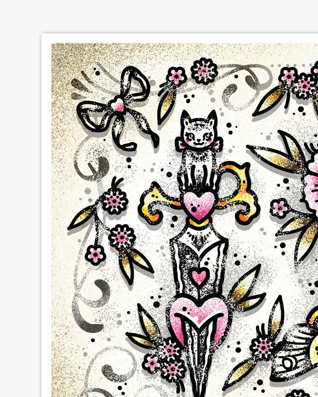 Daggers Print - Ella Mobbs