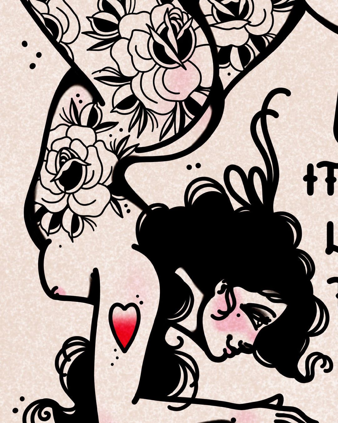 Dance in the Rain Print - Ella Mobbs