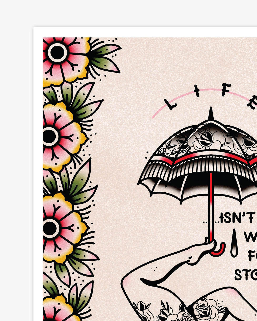 Dance in the Rain Print - Ella Mobbs