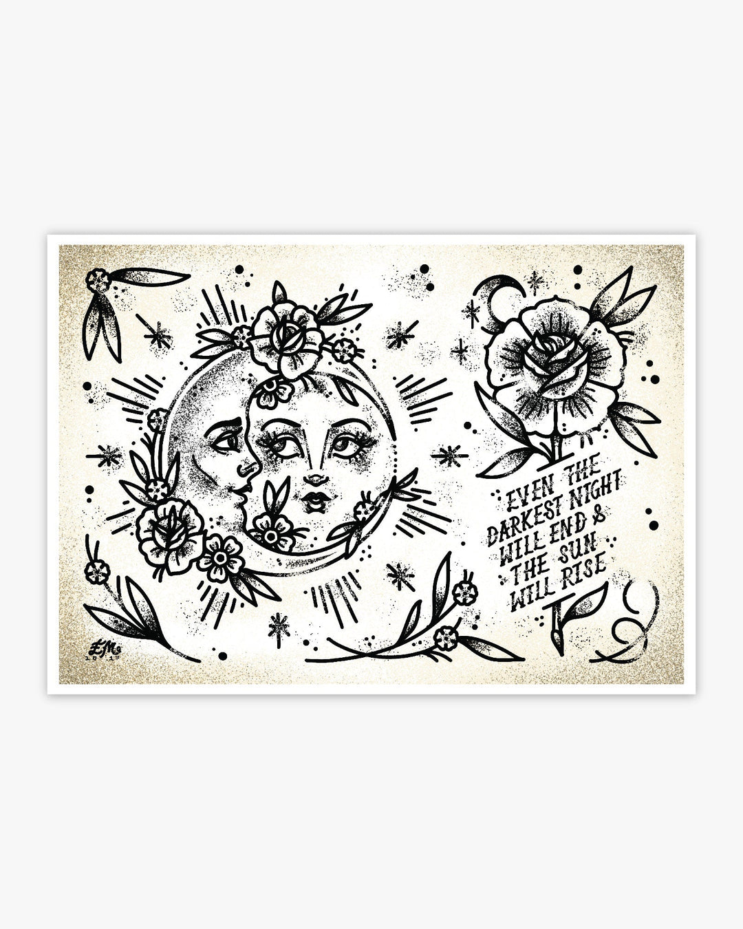 Dark Nights Print - Ella Mobbs