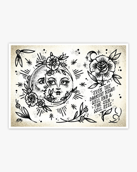 Dark Nights Print - Ella Mobbs