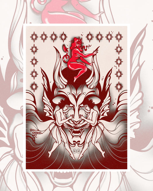 Devil Art Print