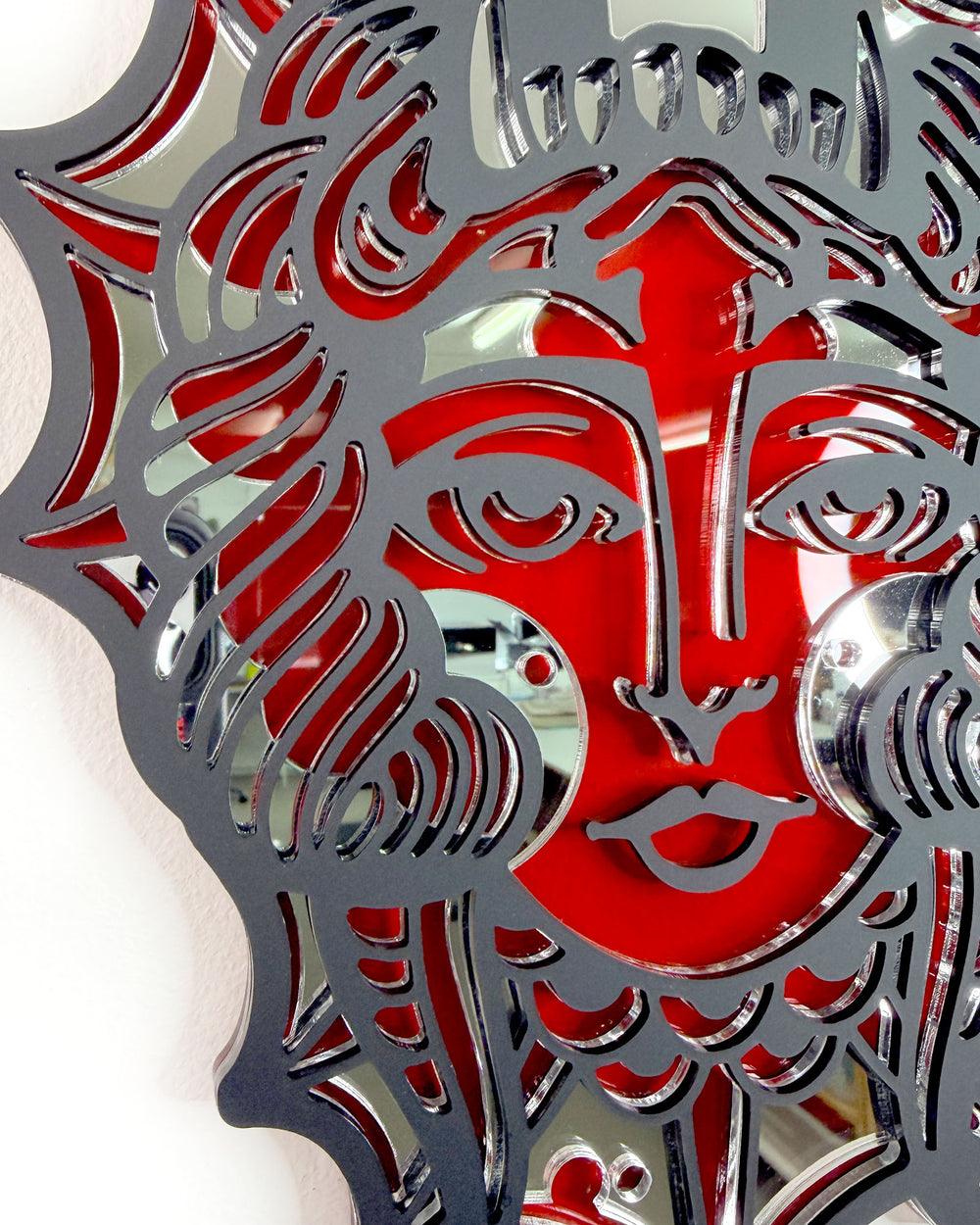 Devil Head 30cm/11.8" (Red One-off)