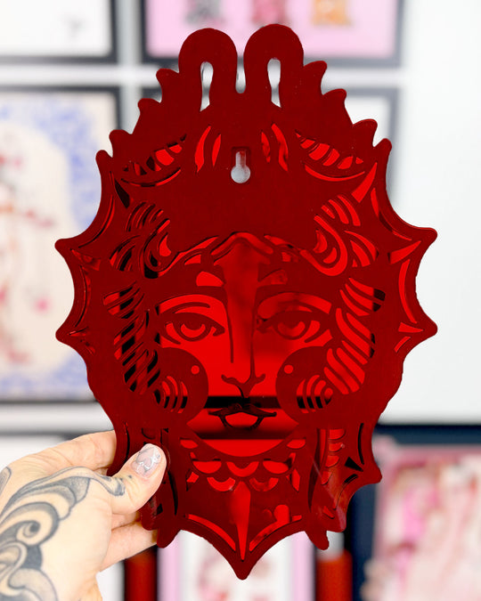 Devil Head 30cm/11.8" (Red One-off)