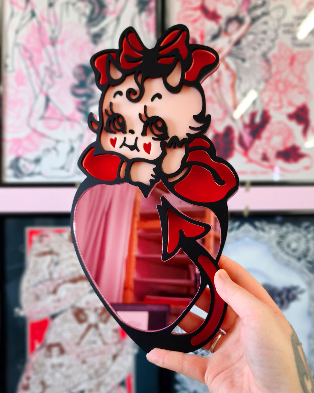 Kewpie Devil Wall Hanging