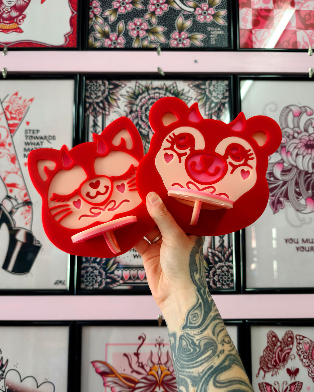 Devil Teddy Shelf