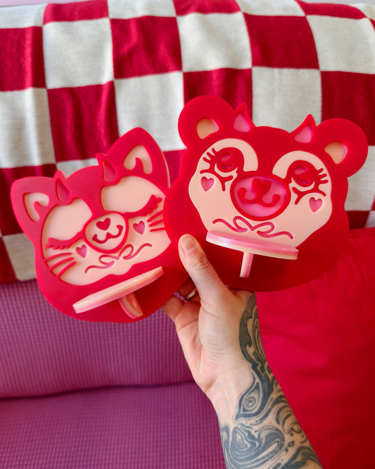 Devil Teddy Shelf - Ella Mobbs