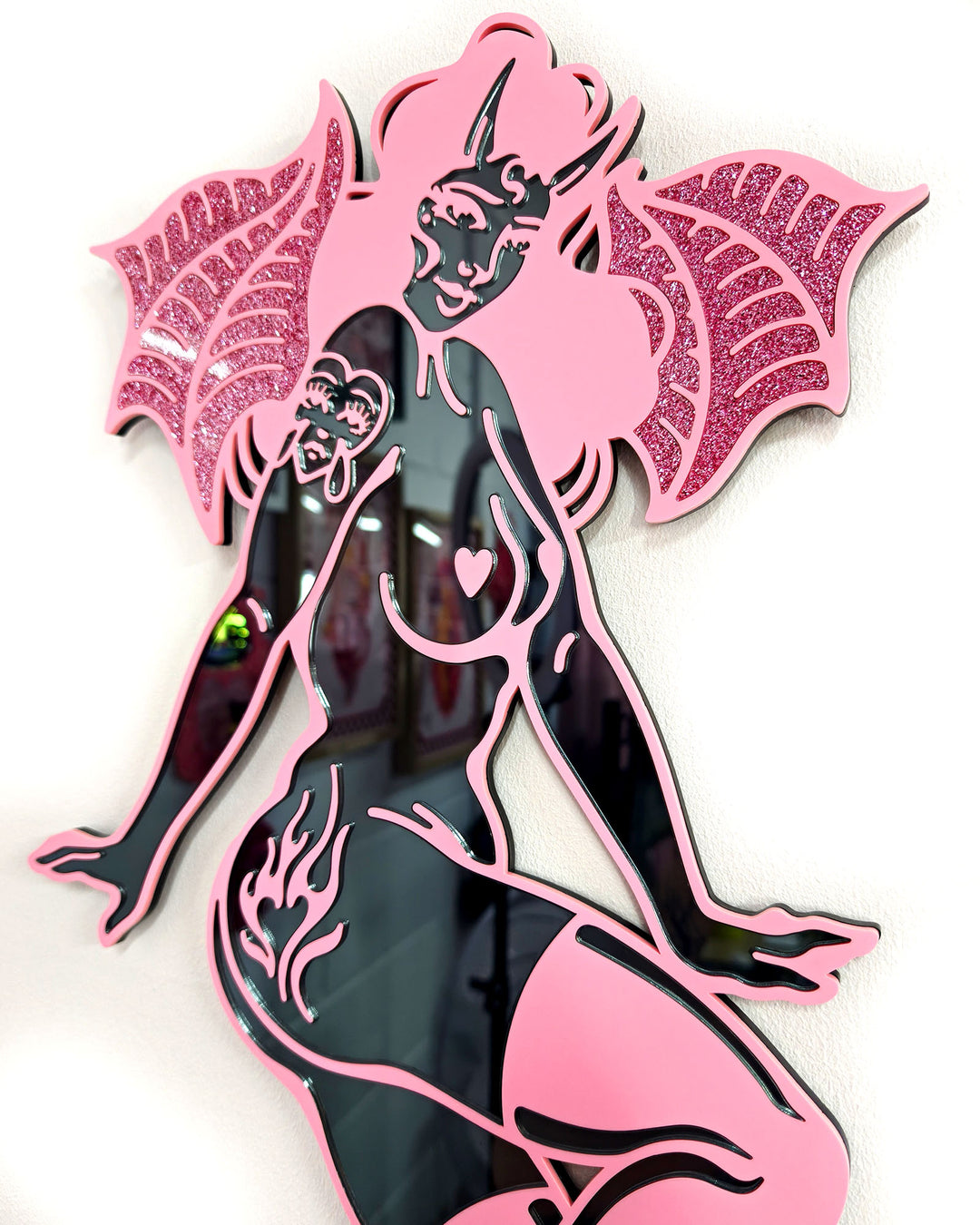 Devil Wall Hanging (Tinted)