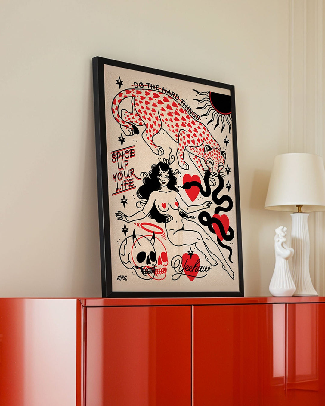 Do the Hard Things Print - Ella Mobbs