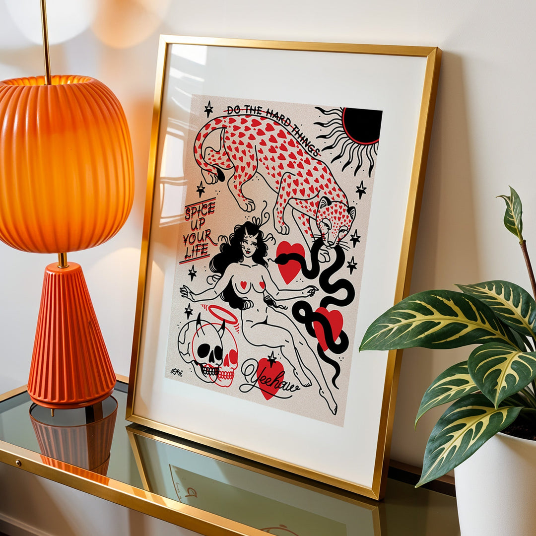 Do the Hard Things Print - Ella Mobbs