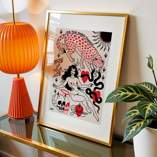 Do the Hard Things Print - Ella Mobbs