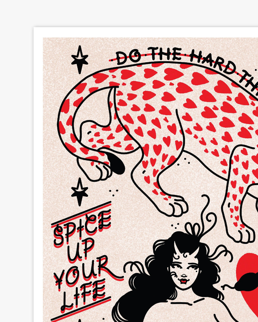 Do the Hard Things Print - Ella Mobbs