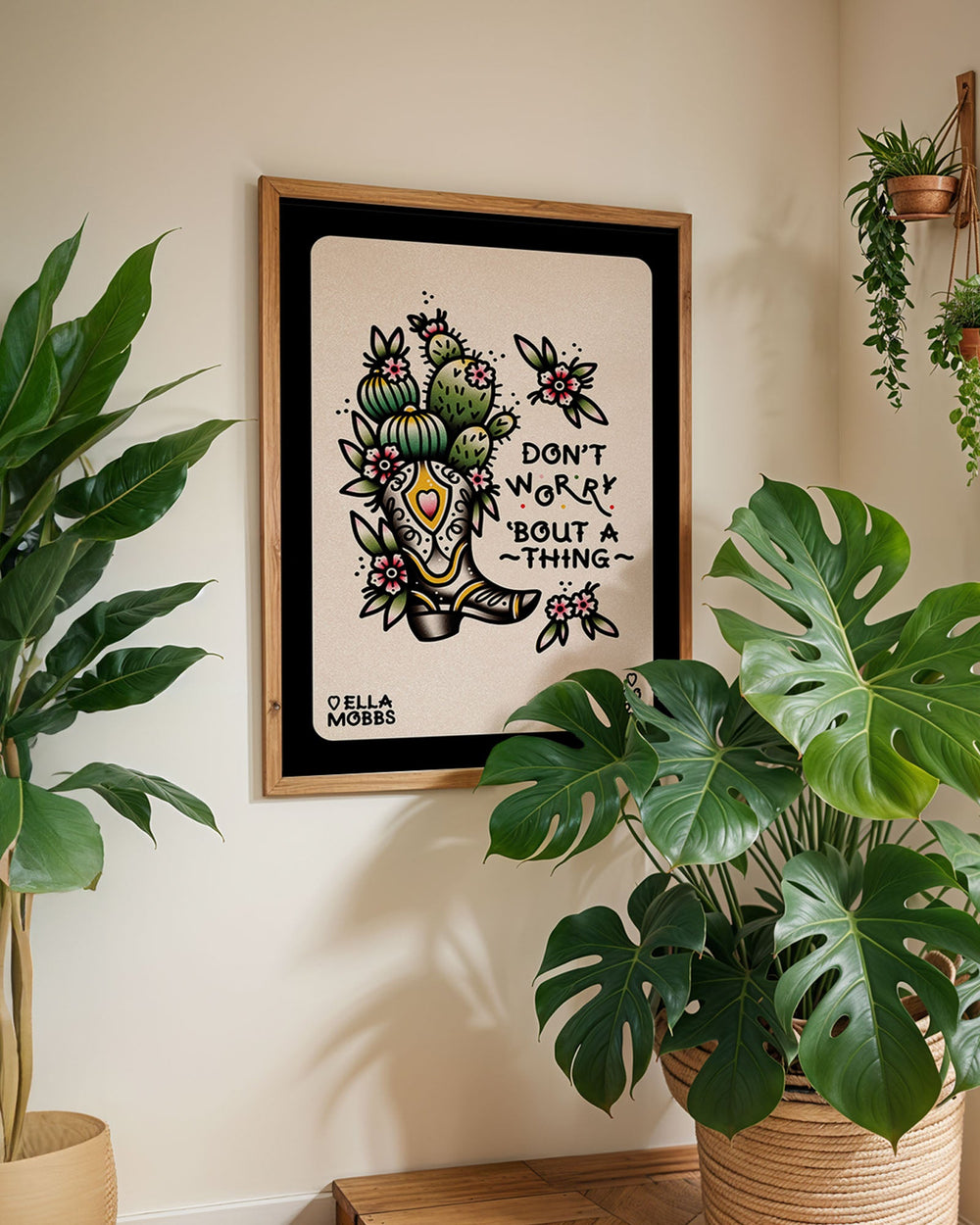 Dont Worry Print - Ella Mobbs