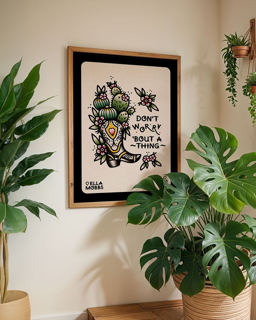 Dont Worry Print - Ella Mobbs