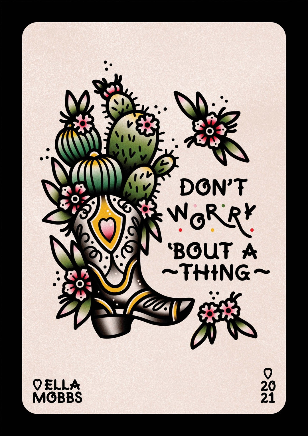 Dont Worry Print - EllaMobbs
