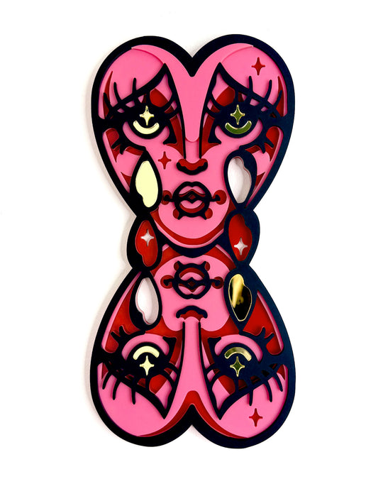 Double Heart 30cm/11.8"