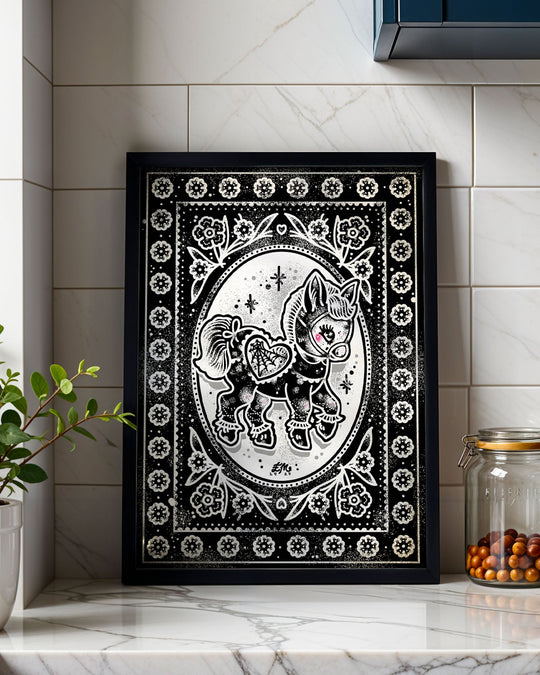 Ella's Little Pony Print - Ella Mobbs