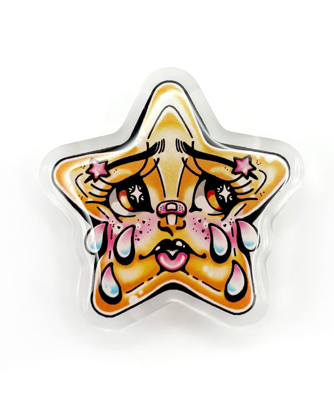 Emotional Support Star Pin