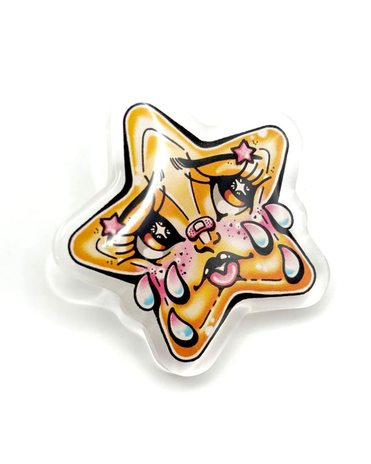 Emotional Support Star Pin