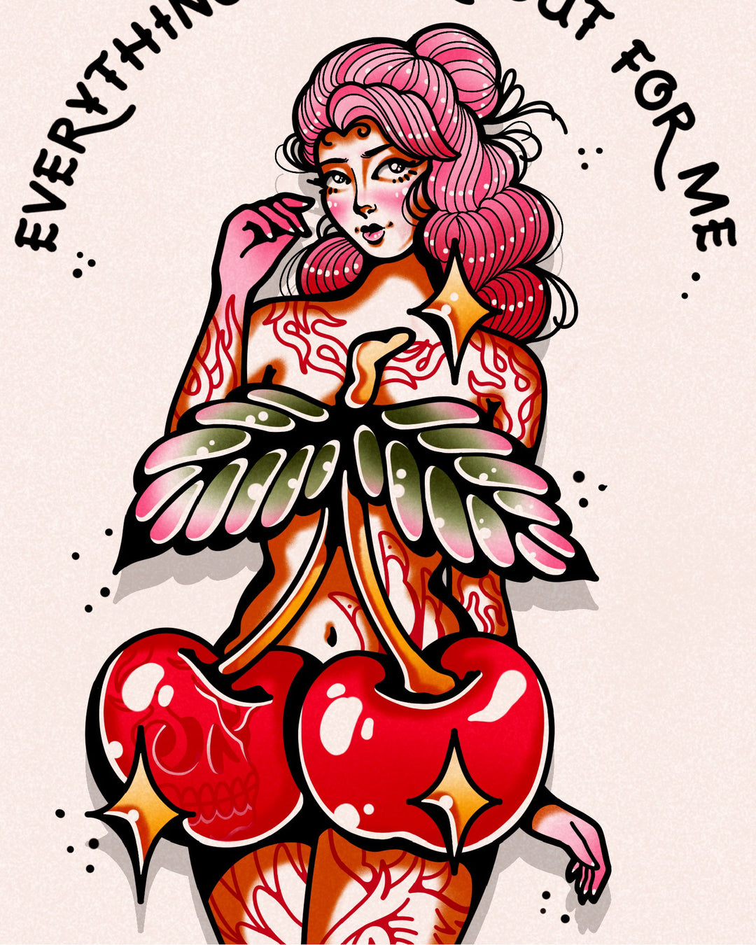 Everything Works Out Print