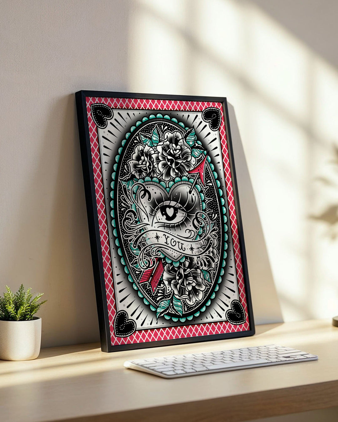 Eye Heart You Print - Ella Mobbs