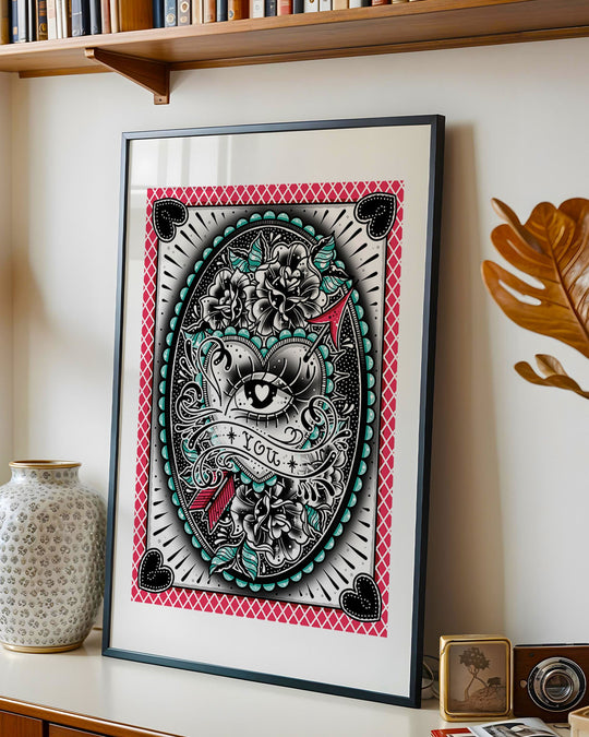 Eye Heart You Print - Ella Mobbs