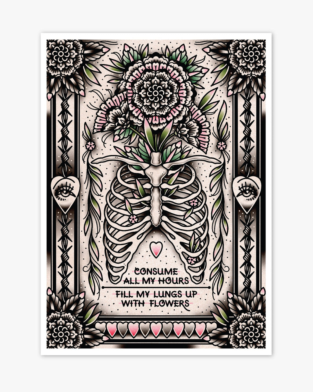 Fill My Lungs Up Print - Ella Mobbs