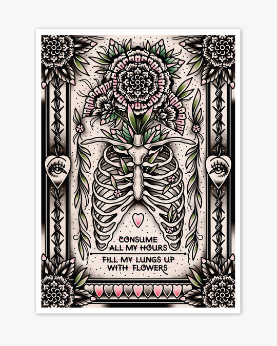 Fill My Lungs Up Print - Ella Mobbs