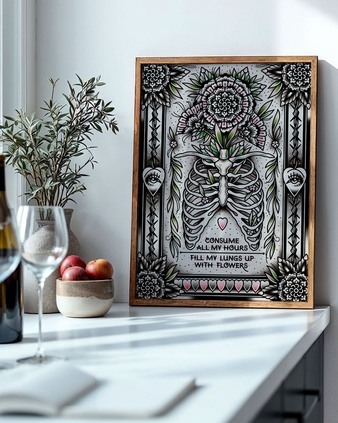 Fill My Lungs Up Print - Ella Mobbs