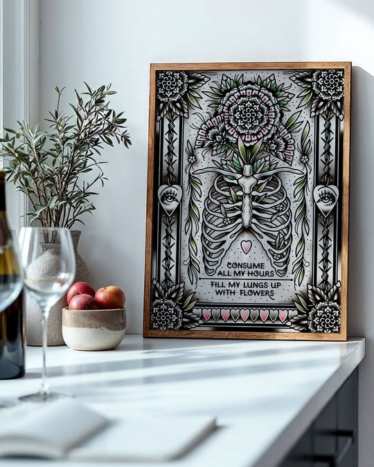 Fill My Lungs Up Print - Ella Mobbs